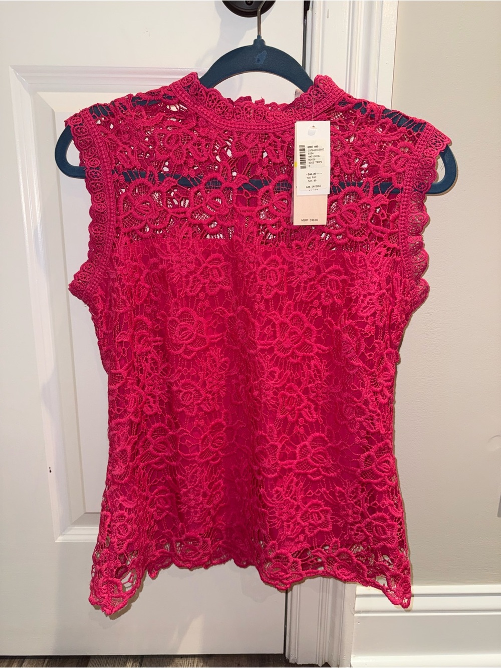 Nanette Lepore Medium Lace Top NWT